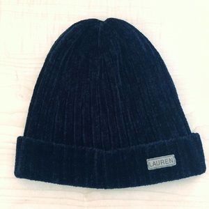 Ralp Lauren Black Winter Beanie
